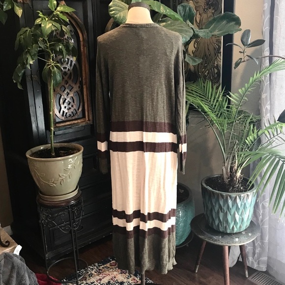 Reseller pack of 3 - Calliope color block duster cardigan sweater - Picture 6 of 8